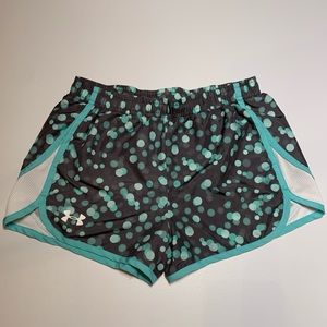 under armor girls running shorts